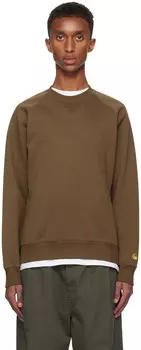 Коричневый свитшот Chase Carhartt Work In Progress