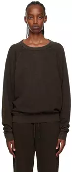 Коричневый свитшот Flore Splits59