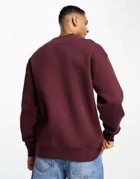 Коричневый свитшот с надписью Levi's