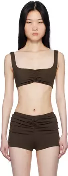 Коричневый топ бикини Eira BELLE