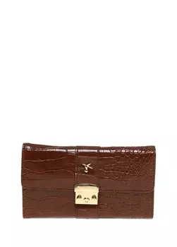 Коричневый женский кошелек Fabrika