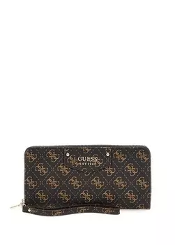 Коричневый женский кошелек Guess