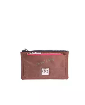 Коричневый женский кошелек Pavia на молнии Don Algodn