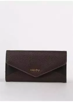 Коричневый женский кожаный кошелек 20х10х3 см FRKBYN 511 Fabrika, коричневый