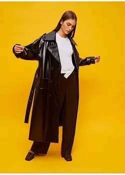 Коричневый женский тренч N23kn11060 Nocturne, коричневый