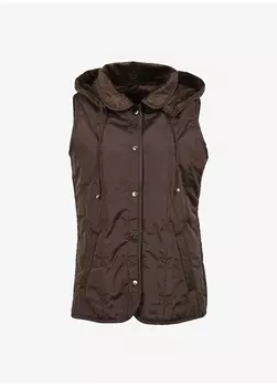 Коричневый женский жилет Selen