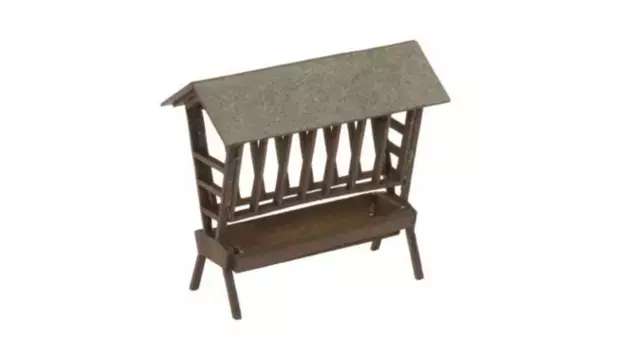 Кормушки, вырезанные лазером, 2 шт, 2,8х1,4 см, 2,4 см h0ch Noch