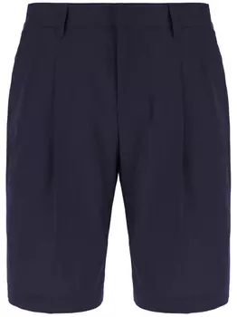Корнелианские плиссированные шорты Corneliani, синий