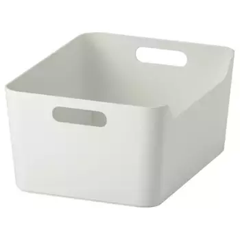 Коробка, белая, 34х24 см, UPPDATERA IKEA