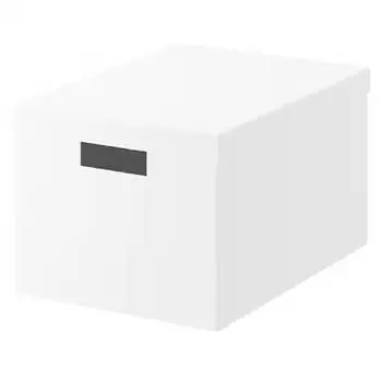 Коробка для хранения Ikea Tjena 25Х35Х20, белый