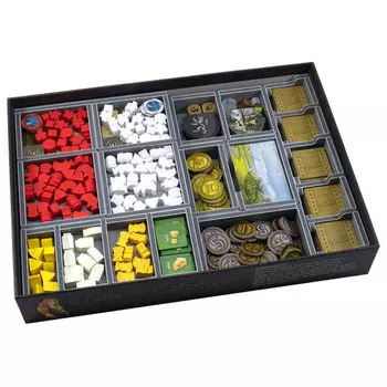 Коробка для хранения настольных игр Clans Of Caledonia Insert V2 Folded Space