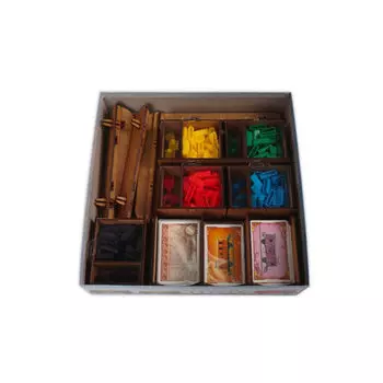 Коробка для хранения настольных игр E-Raptor Insert: Ticket To Ride Europe e-Raptor
