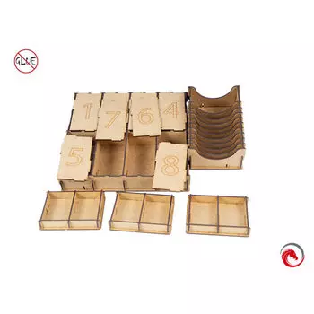 Коробка для хранения настольных игр E-Raptor Insert: Pandemic Legacy Season 1 + Season 2 e-Raptor