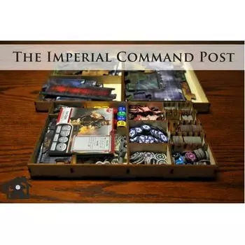 Коробка для хранения настольных игр Imperial Command Post Organizer Meeple Reality