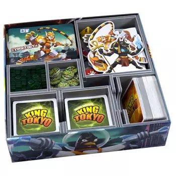 Коробка для хранения настольных игр King Of Tokyo Insert V2 Folded Space
