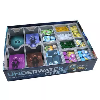 Коробка для хранения настольных игр Underwater Cities Insert Folded Space