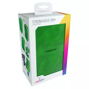 Коробка для карточек Gamegenic Stronghold 200+ Convertible Green Gamegenic