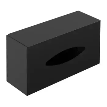 Коробка для салфеток Architect S+ Cosmic из нержавеющей стали, матовый черный