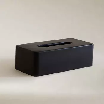 Коробка для салфеток Zara Home Resin, черный