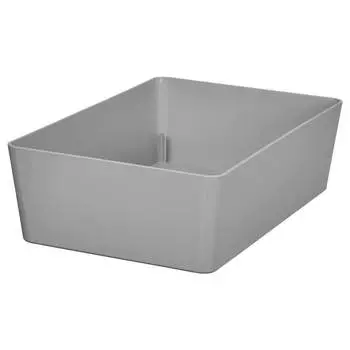 Коробка Ikea Kuggis 18x26x8 см, светло-серый