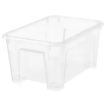Коробка, прозрачная, 5 л SAMLA IKEA