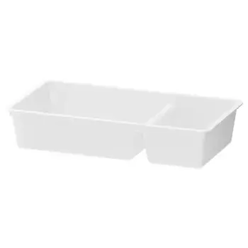 Коробка с отделениями, белая, 33х17 см, BILLINGEN IKEA