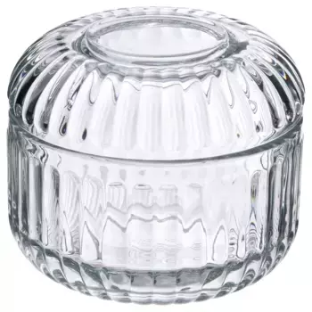 Коробка, стекло, 10х9 см, SILVTJRN IKEA