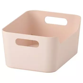 Коробка, светло-розовая, 24х17 см, UPPDATERA IKEA