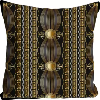 Королева декоративная подушка "Орнамент", чехол на подушку без наполнения, 1 шт Queence 40х40 см, цвет bunt + bedruckt