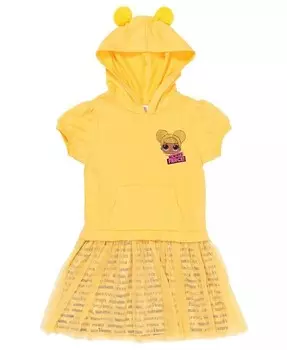 Королева пчел для девочек, французское махровое платье для косплея, детское платье L.O.L. Surprise!, оранжевый