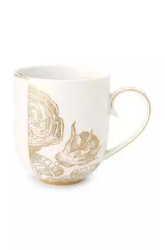 Королевская белая кружка Pip Studio, мультиколор