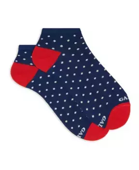 Королевские носки в горошек Gallo, мультиколор