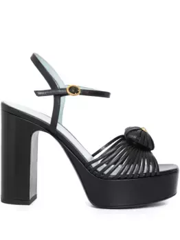 Королевские сандалии 115 мм VALENTINO GARAVANI, черный