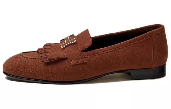 Королевские женские повседневные туфли женские коричневые Hermes