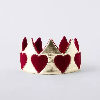 Корона королевы червей Zara, темно-красный