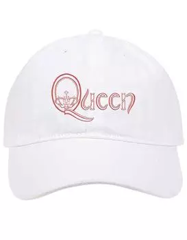 Корона в бейсболке Queen, белый