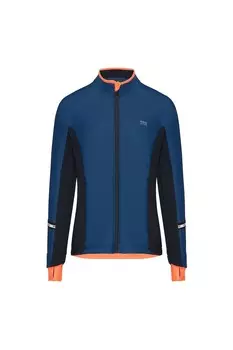 Короткая беговая куртка Verdiana на молнии Tao, синий