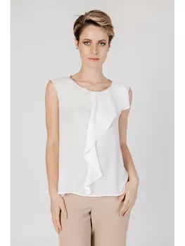 Короткая блузка Alviero Martini, белый