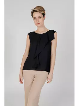 Короткая блузка Alviero Martini, черный