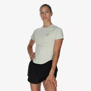 Короткая блузка для бега Nike, зеленый