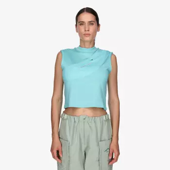 Короткая блузка дрифт-фит Nike, зеленый
