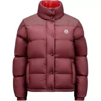 Короткая двусторонняя куртка-пуховик Verone Moncler, Dark Red/Bright Red
