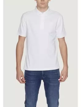 Короткая футболка Blauer, белый