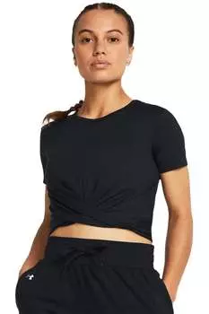Короткая футболка для фитнеса Motion Crossover Under Armour, черный