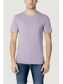 Короткая футболка Only & Sons, фиолетовый