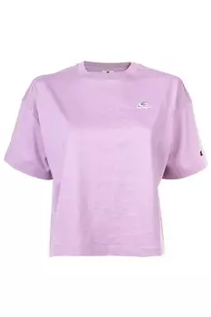 Короткая футболка с логотипом Champion, фиолетовый