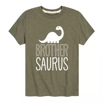 Короткая футболка с рисунком Brothersaurus для мальчиков 8–20 лет Licensed Character