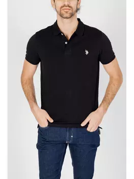Короткая футболка U.S. Polo Assn., черный