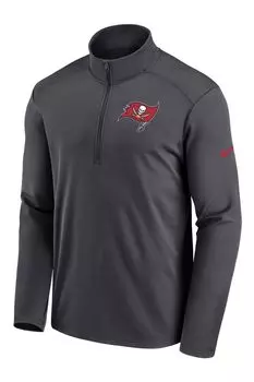Короткая худи на молнии с логотипом Fanatics Tampa Bay Pacer Nike Nike, серый