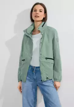 Короткая куртка Cecil со складным капюшоном, мятный